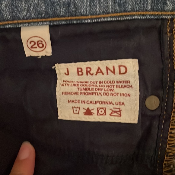 Low rise blue J Brand jeans - size 26 - Picture 4 of 5